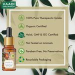 Buy Vaadi Herbals Ginger Essential Oil - Tones Skin, Prevents Hairfall, Soothing Woody Aroma - 100% Pure Therapeutic Grade - 10 ml - Purplle