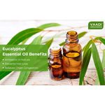 Buy Vaadi Herbals Eucalyptus Essential Oil - Prevents Hairfall, Acne, Soothing & Cool Fragrance - 100% Pure Therapeutic Grade - 10 ml - Purplle