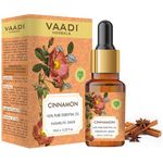 Buy Vaadi Herbals Cinnamon Essential Oil - Soothes Skin Inflammation, Relieves Stress & Anxiety & Improves Concentration - 100% Pure Therapeutic Grade - 10 ml - Purplle