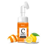 Buy St.Botanica Vitamin C Brightening Foaming Face Wash With Built In Brush With Stabilised Vitamin C, Turmeric, Saffron, No Sulphate, Parabens, 120 ml - Purplle