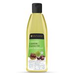 Buy Soulflower Coldpressed Castor Carrier Oil for holistic Purpose, 100% Pure and Natural, 225ml - Purplle