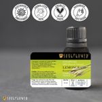 Buy Soulflower Lemongrass Essential Oil, For All Skin & Hair Type, 100% Pure & Natural, Therapeutic Grade Aromatherapy, Citrus, 15ml - Purplle