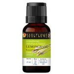 Buy Soulflower Lemongrass Essential Oil, For All Skin & Hair Type, 100% Pure & Natural, Therapeutic Grade Aromatherapy, Citrus, 15ml - Purplle