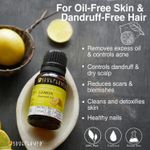 Buy Soulflower Lemon Essential Oil, For Oily & Combination Skin & Hair Type, 100% Pure & Natural, Therapeutic Grade Aromatherapy, Citrus, 15ml - Purplle