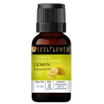 Buy Soulflower Lemon Essential Oil, For Oily & Combination Skin & Hair Type, 100% Pure & Natural, Therapeutic Grade Aromatherapy, Citrus, 15ml - Purplle