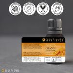 Buy Soulflower Orange Essential Oil, For All Oily & Combination Skin & Hair Type, 100% Pure & Natural, Therapeutic Grade Aromatherapy, Citrus, 15ml - Purplle