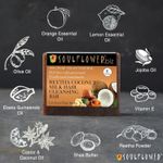 Buy Soulflower Reetha Coconut Milk Hair Cleansing Bar for hair fall & dandruff control, 100% Pure & Natural, SLS Free, Cold Processed, 150g - Purplle