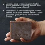 Buy Soulflower Reetha Coconut Milk Hair Cleansing Bar for hair fall & dandruff control, 100% Pure & Natural, SLS Free, Cold Processed, 150g - Purplle