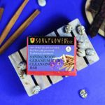 Buy Soulflower Sandalwood Geranium Hair Cleansing Bar thick, soft & shiny hair, 100% Pure & Natural, Handmade, SLS Free, Cold Processed, 150g - Purplle