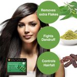 Buy Soulflower Neem Henna Hair Cleansing Bar for dandruff free, soft, shiny & healthy hair., 100% Pure & Natural, Handmade, SLS Free, Cold Processed, 150g - Purplle