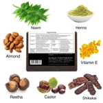 Buy Soulflower Neem Henna Hair Cleansing Bar for dandruff free, soft, shiny & healthy hair., 100% Pure & Natural, Handmade, SLS Free, Cold Processed, 150g - Purplle