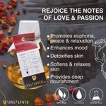 Buy Soulflower Romance Aroma Oil For Massage to promote euphoria, wellness & relaxation, 100% Pure Natural Vegan, Indian Formulation, 90ml - Purplle