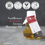 Buy Soulflower Romance Aroma Oil For Massage to promote euphoria, wellness & relaxation, 100% Pure Natural Vegan, Indian Formulation, 90ml - Purplle