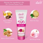Buy Iba Fairness Instant Facial (3in1 Mask Scrub Facial Wash), 100g lBrightens Skin l Gives Instant Glow - Purplle