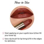 Buy Iba Long Stay Matte Lipstick Shade M02 Mocha Shot, 4g |Vitamin E |Vegan & Cruelty Free - Purplle