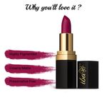 Buy Iba Long Stay Matte Lipstick Shade M04 Wild Magenta, 4g | Intense Colour | Highly Pigmented and Long Lasting Matte Finish | Enriched with Vitamin E | 100% Natural, Vegan & Cruelty Free - Purplle