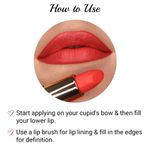 Buy Iba Long Stay Matte Lipstick Shade M05 Orange Flash, 4 gm | Intense Colour | Highly Pigmented and Long Lasting Matte Finish | Enriched with Vitamin E | 100% Natural, Vegan & Cruelty Free - Purplle