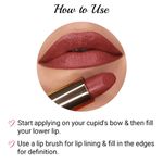 Buy Iba Pure Lips Long Stay Matte Lipstick M15 Cinnamon Chai (4 gm) - Purplle