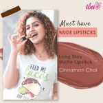 Buy Iba Pure Lips Long Stay Matte Lipstick M15 Cinnamon Chai (4 gm) - Purplle