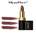 Buy Iba Pure Lips Long Stay Matte Lipstick M16 Rose Tan (4 g) - Purplle