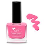 Buy Iba Breathable Nail Color - B15 Hot Pink (9 ml) - Purplle