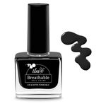 Buy Iba Breathable Nail Color - B21 Pristine Black (9 ml) - Purplle
