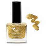 Buy Iba Breathable Nail Color - B23 Gold Sparkle (9 ml) - Purplle