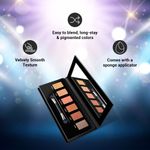 Buy Iba Eye Talk Hd Eye Shadow, Glam Life, 6 g l Velvety Smooth l Easy to blend l Long-stay high-intensity colors - Purplle