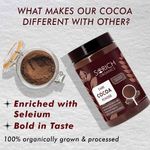 Buy Sorich Organics Unsweetened Dark Cocoa Powder - 100% Pure, Natural, Unsweetened, Vegan & Gluten Free - 400 Gm - Purplle