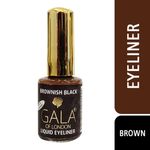 Buy Gala of London Liquid Eyeliner - Brown - Purplle