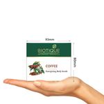 Buy Biotique Advanced Organics Coffee Energizing Body Srcub (100 g) - Purplle