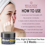 Buy Bella Vita Organic Nose Glow Scrub Cream For Black Head Removal, Brightening & Hydration (20 g) - Purplle