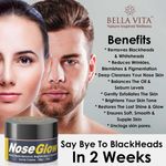 Buy Bella Vita Organic Nose Glow Scrub Cream For Black Head Removal, Brightening & Hydration (20 g) - Purplle
