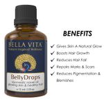 Buy Bella Vita Organic Belly Drops Ayurvedic Navel Oil For Luminous Skin & Healthy Hair (15 ml) - Purplle