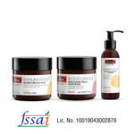 Buy Swisse Daily Essential Combo-Manuka Honey Detoxifying Clay Mask (70 g),Blood Orange Brightening Cream Moisturiser (50 ml) & Manuka Honey Daily Glow Foaming Cleanser (120 ml) - Purplle