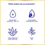 Buy ST. D'VENCE Cleanser Hand Rub (Hand Sanitizer with 70% Alcohol) (300 ml) - Purplle