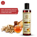 Buy Khadi Natural Ayurvedic Sandalwood & Honey Body Wash (210 ml) - Purplle