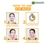 Buy Garnier Hydra Bomb Eye Serum Mask, Orange, 6g - Purplle