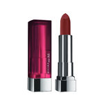 Buy Maybelline New York Color Sensational Creamy Matte Lipstick, 696 Burgundy Blush, 3.9g - Purplle