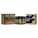 Buy Mancode Beard Softening Cream Classic, 60ml And Charcoal Deep Cleansing Soap, 125gm (pack of 2) - Purplle