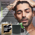 Buy Mancode Beard Softening Cream Classic, 60ml And Charcoal Deep Cleansing Soap, 125gm (pack of 2) - Purplle
