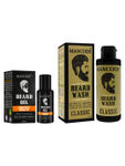 Buy Mancode Beard Oil Lemon Grass & Orange, 60ml And Beard Wash Classic, 100ml (pack of 2) - Purplle