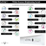 Buy VOTRE White Essence Brightening Scrub 30 gm - Purplle