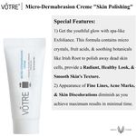 Buy Votre Micro Dermabrasion Cream - Purplle