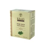 Buy Khadi Shuddha Pure Neem Face Pack - Anti Acne - Purplle