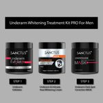 Buy SANCTUS Underarm Whitening Treatment Kit PRO for MEN (300 g) - Purplle