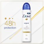 Buy Dove Antiperspirant Deodorant, Original, Women, 150ml - Purplle