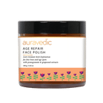 Buy AURAVEDIC Age Repair Anti Aging Cream Face Polish with Pomegranate Oil & Grapeseed Oil, 100 G Anti Aging Scrub for Face / Body for Women / Men - Purplle