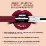 Buy Revlon Colorstay OverTime LipColor - Limitless Black Cherry - Purplle