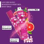 Buy Revlon Love Her Madly Perfumed Body Spray - Rendezvous - Purplle